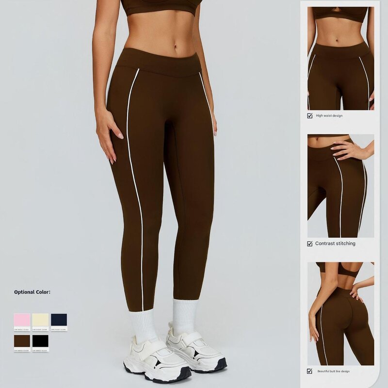 Butt Lift Leggings Factory - OEM Fashion Women Line Nude Feeling Quick Dry Running