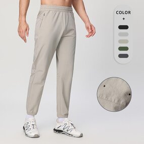 Quick Dry Joggers Factory - OEM Men's Waterproof Sportswear for Autumn Gym Zipper Pockets
