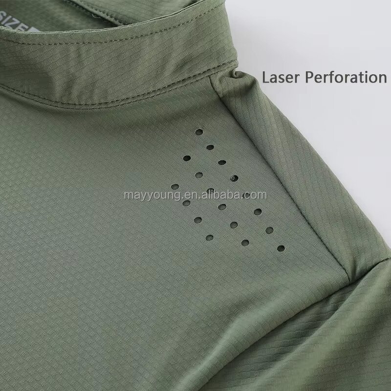 Autumn Workout Shirt Manufacturer - OEM Men's Quick Dry Long Sleeve Compression Casual