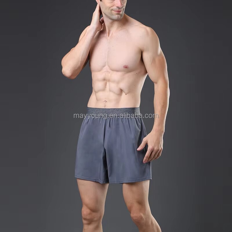Eco-Friendly Sports Shorts Factory - OEM Men's Summer Outdoor Breathable Quick-Drying Drawstring