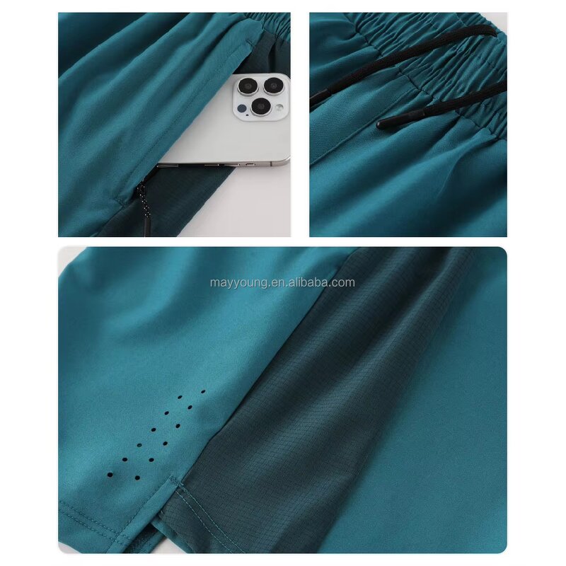 Fitness Gym Shorts Factory - OEM Men's XL Size Summer Quick Dry Breathable Elastic