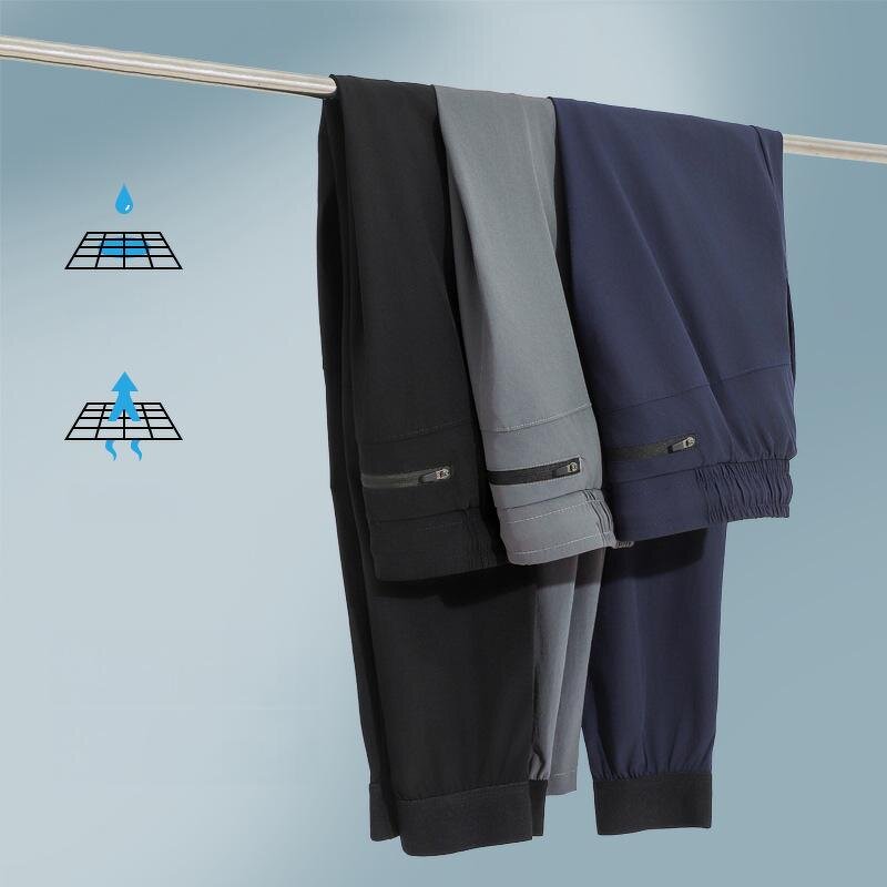 Nylon Fitness Pants Manufacturer - OEM Men's Quick-Dry Summer Active Jogging with Pocket