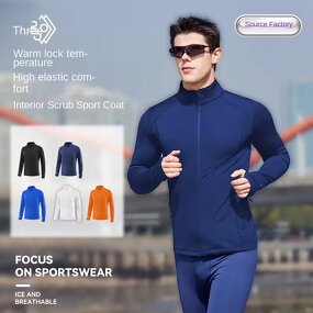 Active Tops Factory - OEM Men's Women's Autumn Winter Quick-Drying Thin Velvet Fitness