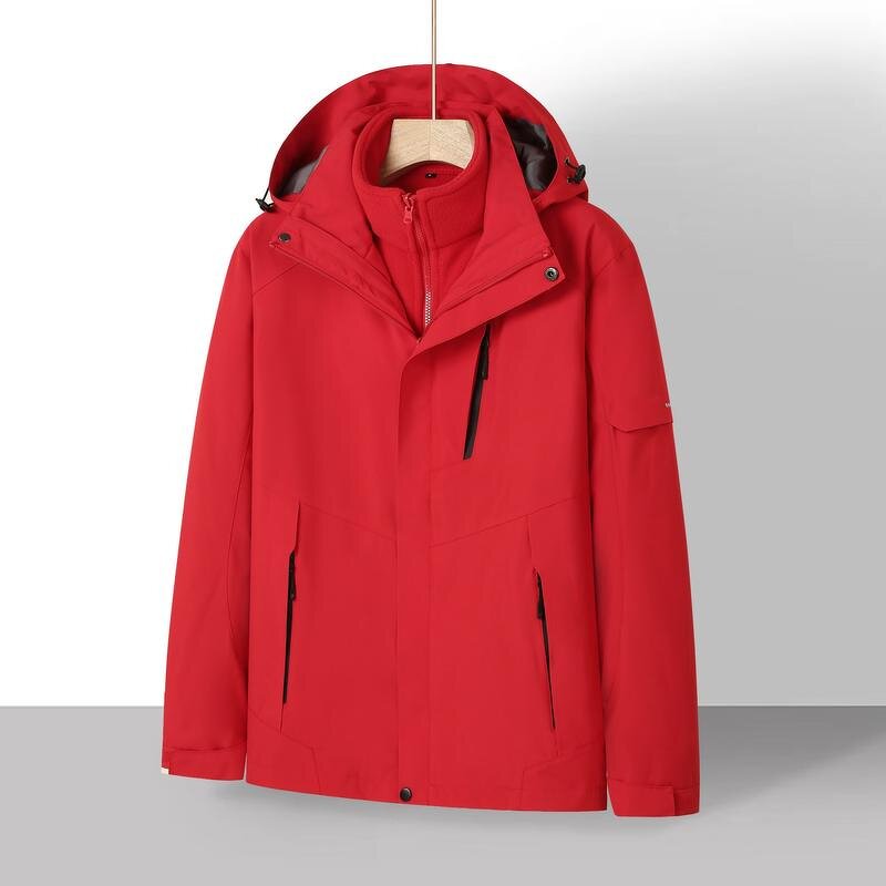 3-in-1 Winter Jacket Manufacturer - OEM Custom Sporty Men's Detachable Liner Windbreaker