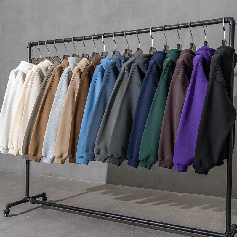 Men's Hoodie Manufacturer - OEM Heavyweight Winter Pullover Athletic Side Pocket Pants