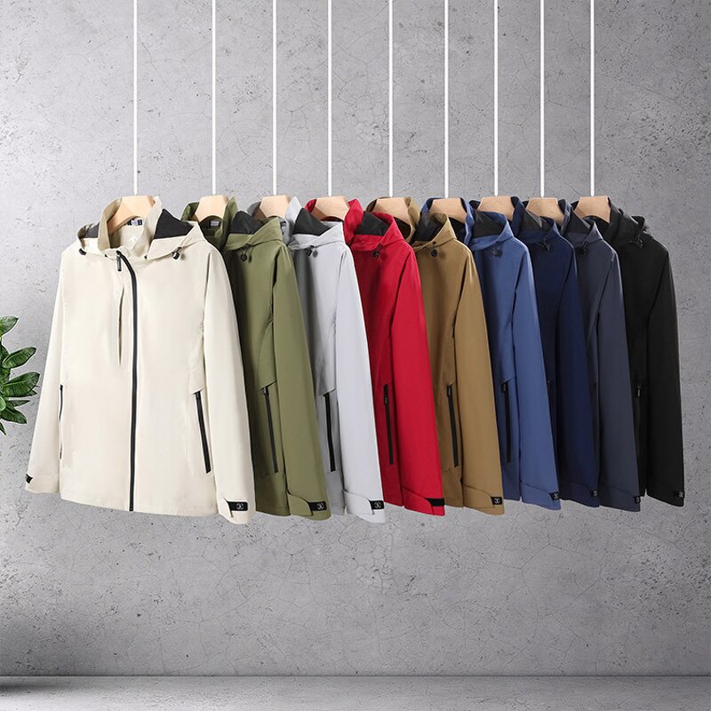 3-in-1 Windbreaker Factory - OEM Waterproof Sports Zipper Custom Logo Polyester Jacket