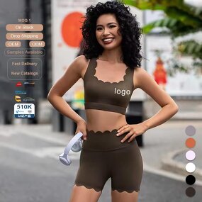 Sportswear Set Manufacturer - OEM 2024 Women's Breathable Fitness T-Shirt Two-Piece Leggings