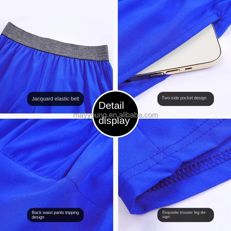 Eco-Friendly Sports Shorts Factory - OEM Men's Summer Outdoor Breathable Quick-Drying Drawstring