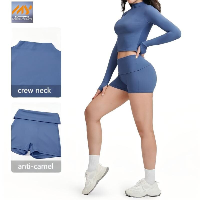 Athletic Wear Set Manufacturer - OEM 2026 Custom Newest Quick Dry Yoga Tracksuit Set