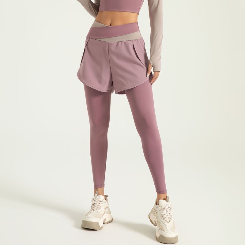 Fitness Two-piece Manufacturer - OEM High Quality Women's Tennis Running Yoga Suit