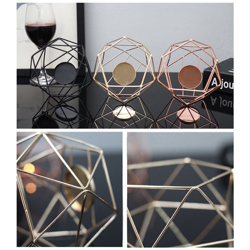 Candle Holder Manufacturer - OEM Hollow Out Metal Iron Votive Tealight Lanterns