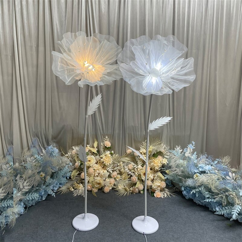Luminous Flower Light Manufacturer - OEM Wedding Glowing Yarn for Stage Pathway Background