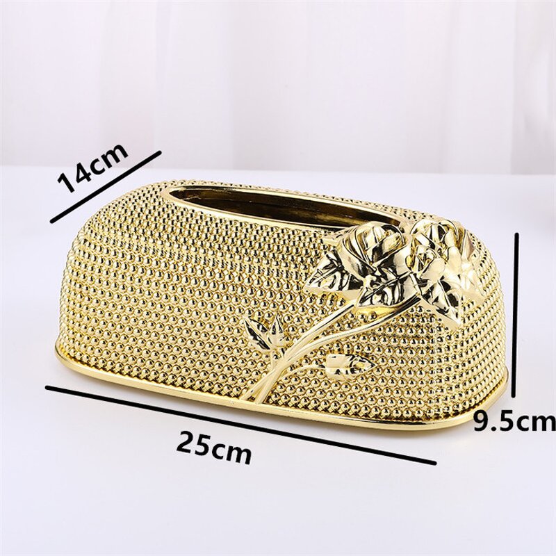 Plastic Napkin Box Factory - OEM Hight Quality Flower Tissue Box for Home Decoration