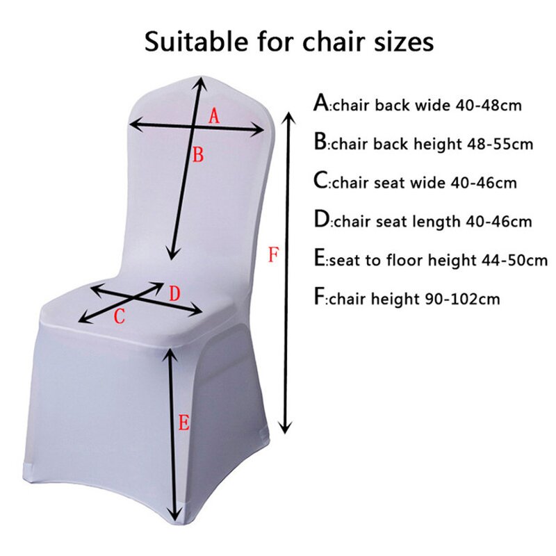 Chair Cover Manufacturer - OEM Wholesale Polyester Spandex White Wedding Reception
