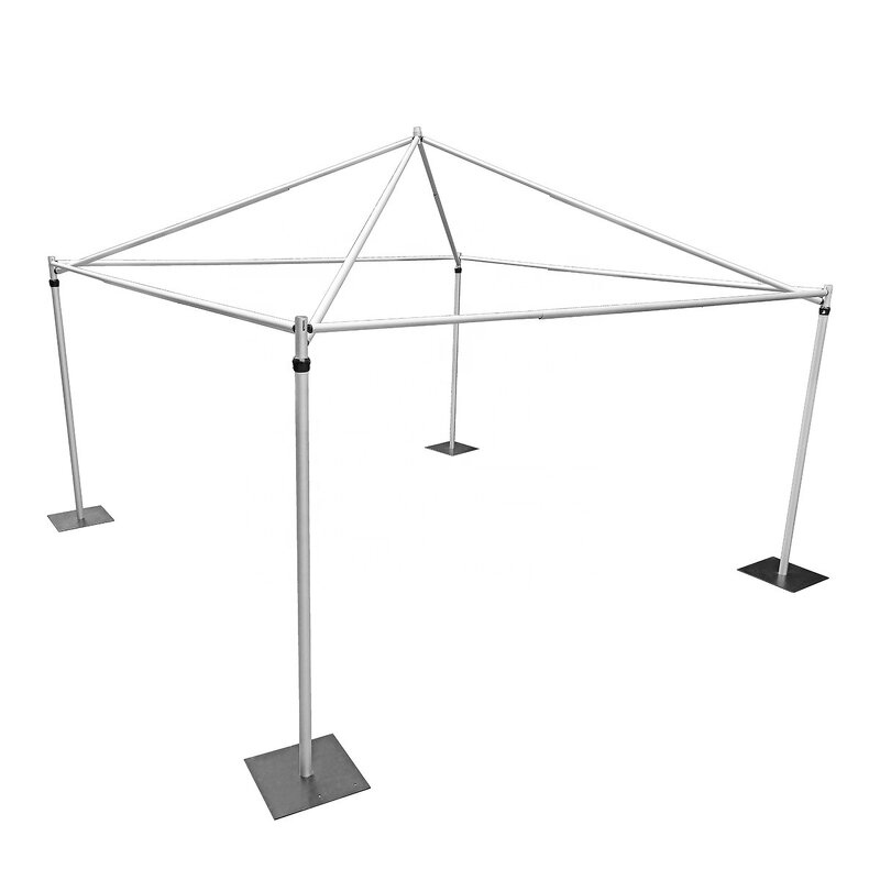 Wedding Curtain Stand Manufacturer - OEM Durable Pyramid Top for Ceremony Venue Party
