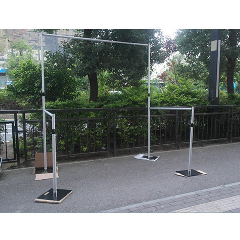 Pipe and Drape Stand Factory - OEM Adjustable Trade Show Booth for Exhibition Display