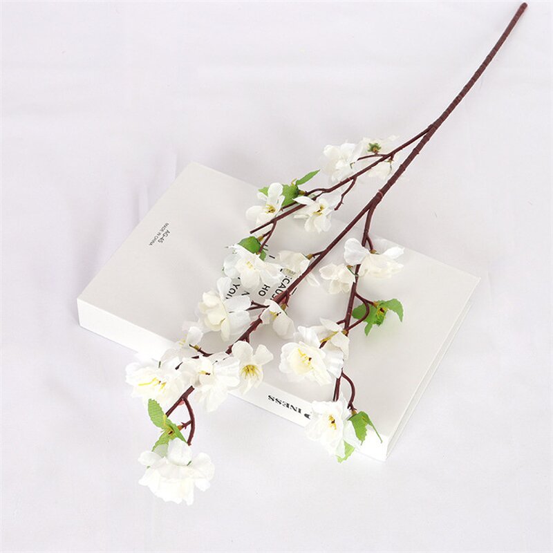 Artificial Peach Blossom Manufacturer - OEM Wholesale Silk Cherry for Home Table Centerpieces