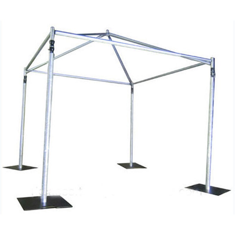 Wedding Curtain Stand Manufacturer - OEM Durable Pyramid Top for Ceremony Venue Party