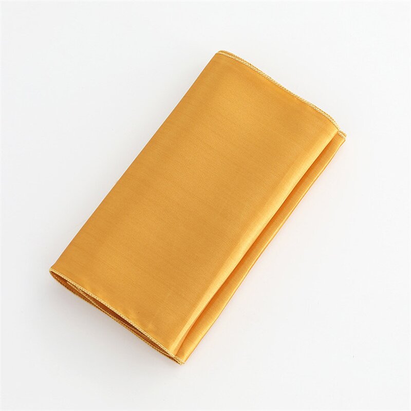 Wedding Chair Sash Factory - OEM Gold Ribbon Satin Bow Bands for Banquet Reception