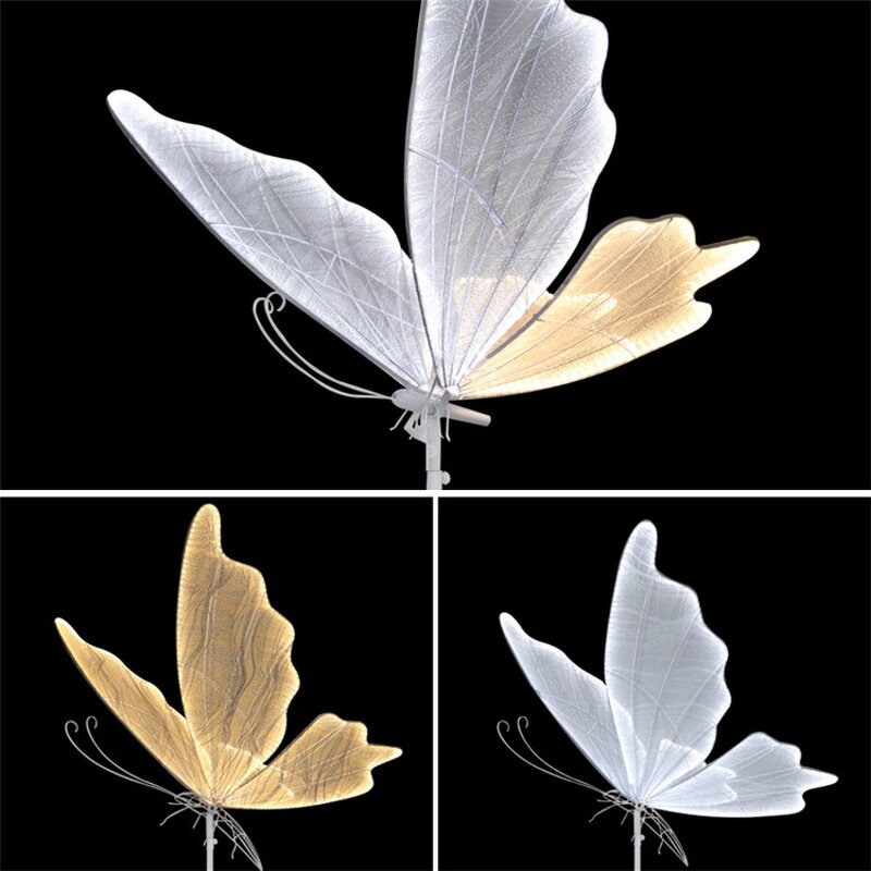 Butterfly Floor Lamp Manufacturer - OEM High Quality LED for Wedding Party Garden