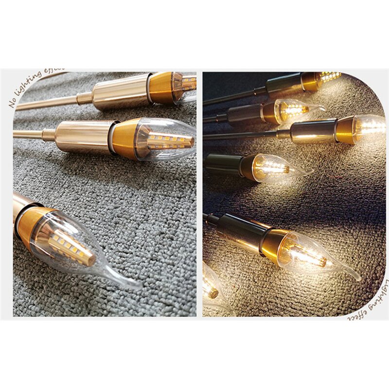 Golden Road Lights Factory - OEM Wedding Scenery Props Gold Lamp 5 Heads Starlight