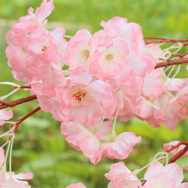 Artificial Cherry Blossom Factory - OEM Wholesale Long Stems for Event Home Party