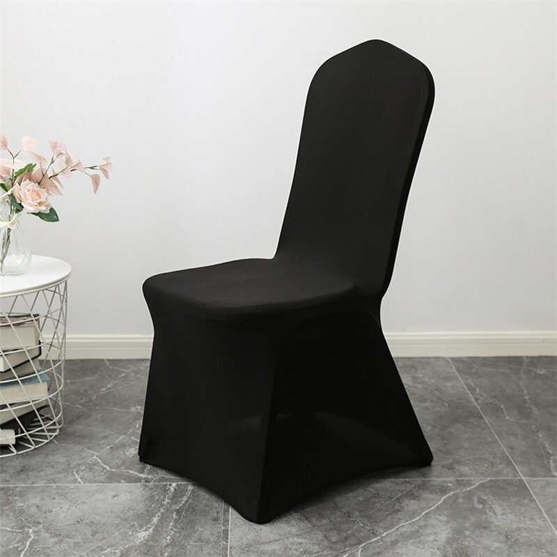 Chair Cover Manufacturer - OEM Wholesale Polyester Spandex White Wedding Reception