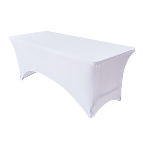 Cocktail Table Cover Manufacturer - OEM Wholesale Rectangle Elastic Black Spandex Polyester