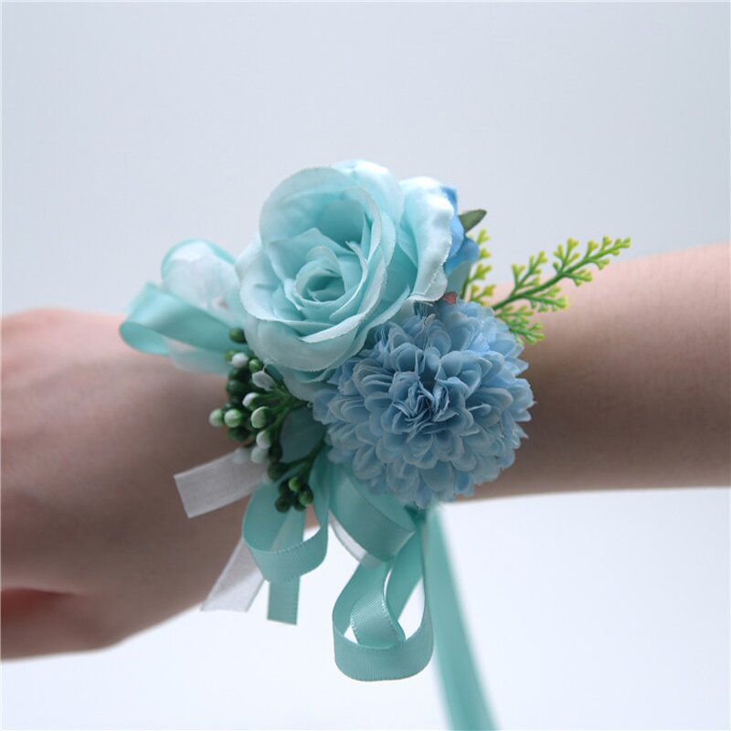Hand Wrist Flower Factory - OEM Hot Selling Artificial Guest Bridesmaid for Prom