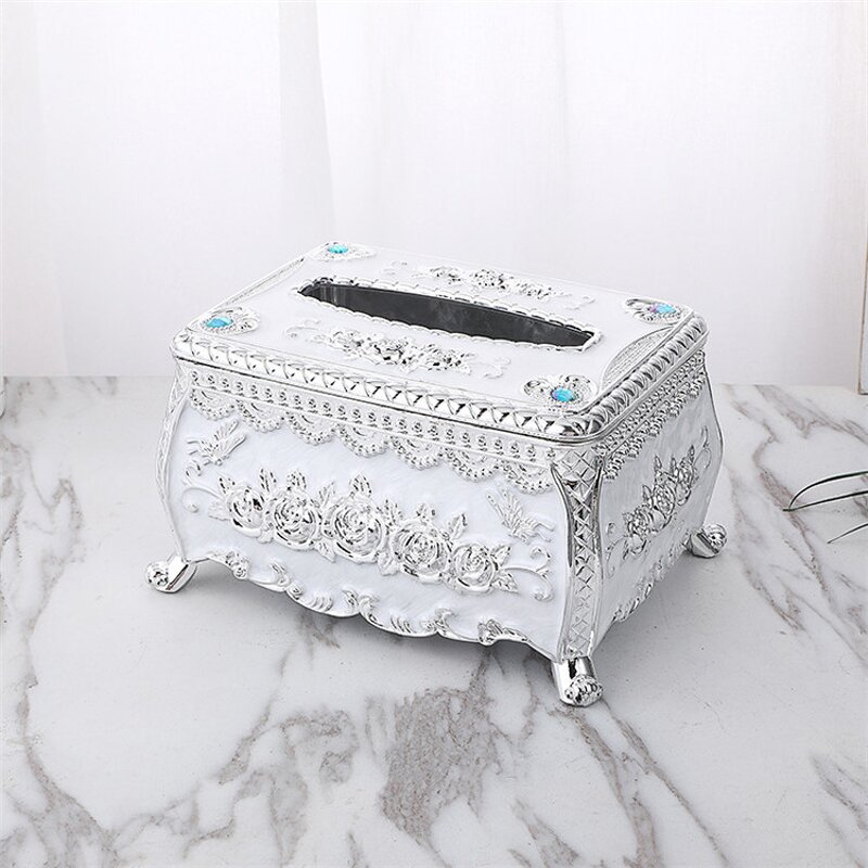 Nordic Tissue Box Manufacturer - OEM Desktop Container Hotel Plastic for Kitchen Table