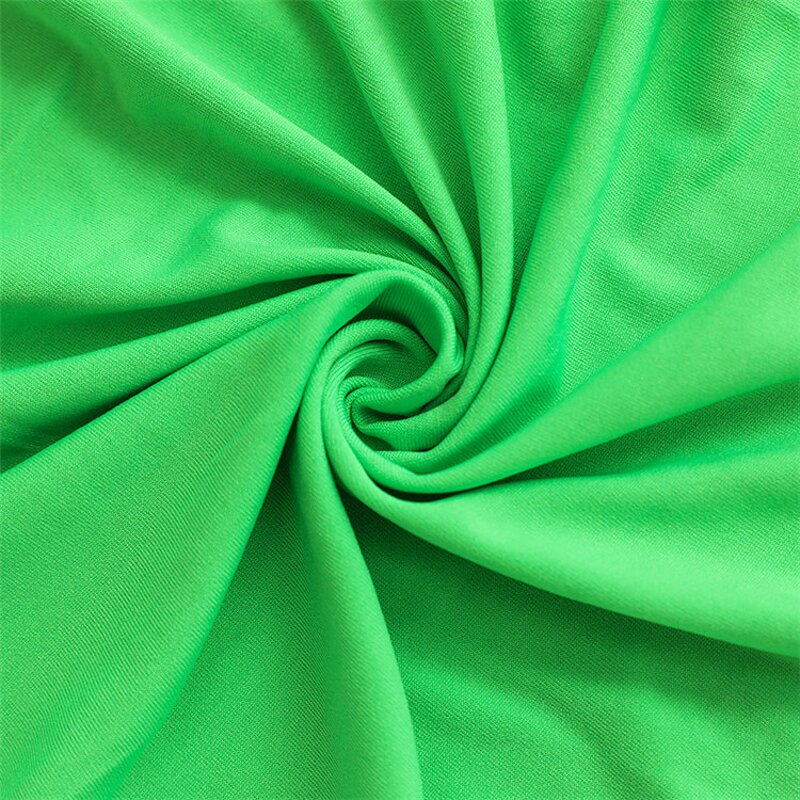 Round Tablecloth Factory - OEM Stretch Solid Colour Bar Table Cove for Wedding