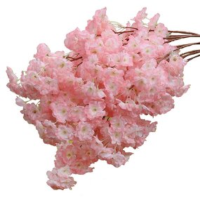 Artificial Cherry Blossom Factory - OEM Wholesale Long Stems for Event Home Party
