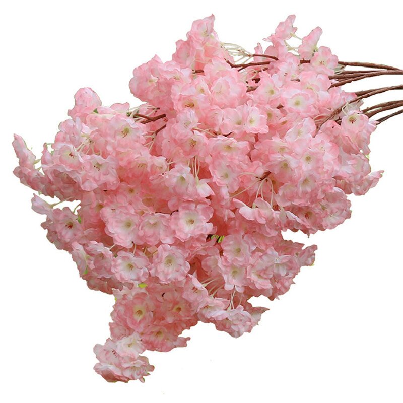 Artificial Cherry Blossom Factory - OEM Wholesale Long Stems for Event Home Party