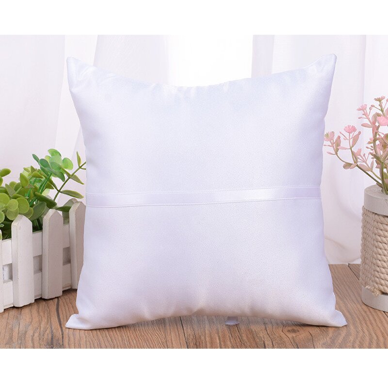 Wedding Ring Pillow Factory - OEM Wholesale Western-Style White Flower Square Camellia