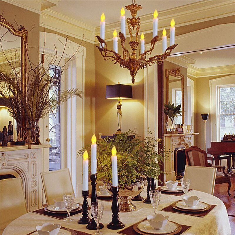 LED Taper Candle Factory - OEM Wholesale Battery Powered Flameless for Wedding Church