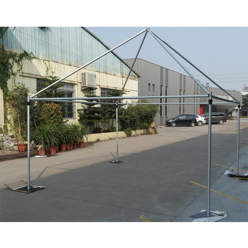 Wedding Curtain Stand Manufacturer - OEM Durable Pyramid Top for Ceremony Venue Party
