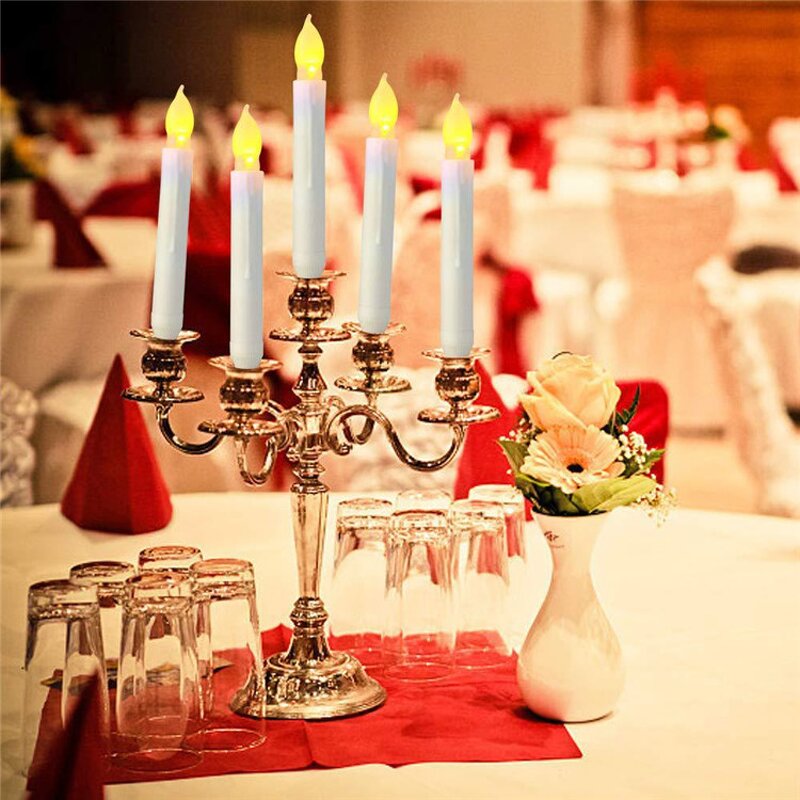 LED Taper Candle Factory - OEM Wholesale Battery Powered Flameless for Wedding Church
