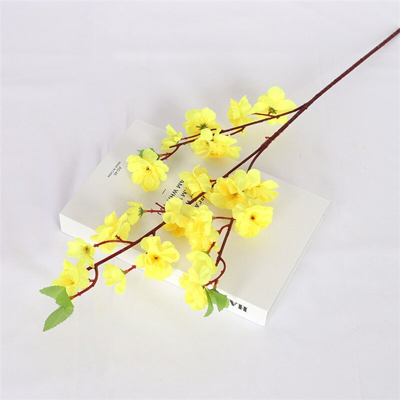 Artificial Peach Blossom Manufacturer - OEM Wholesale Silk Cherry for Home Table Centerpieces