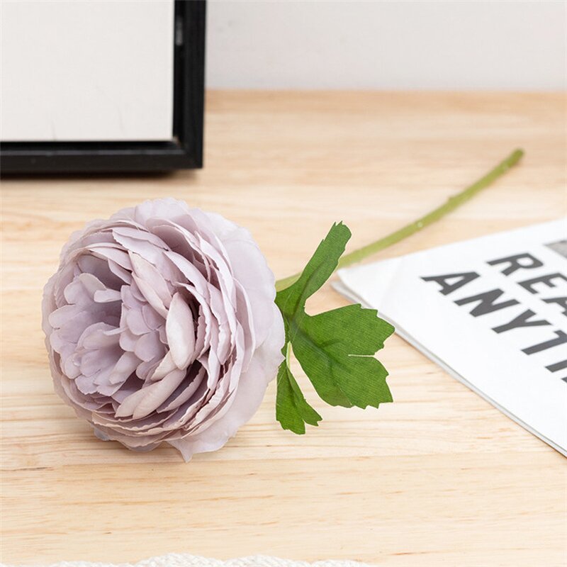 Artificial Silk Rose Manufacturer - OEM Real Touch for Wedding Home Table Decoration