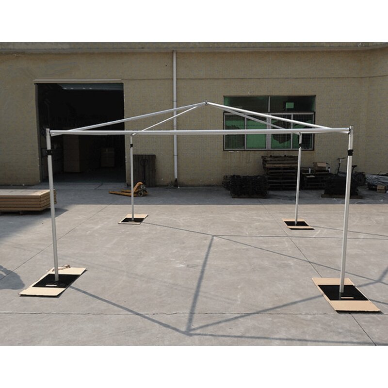 Wedding Curtain Stand Manufacturer - OEM Durable Pyramid Top for Ceremony Venue Party