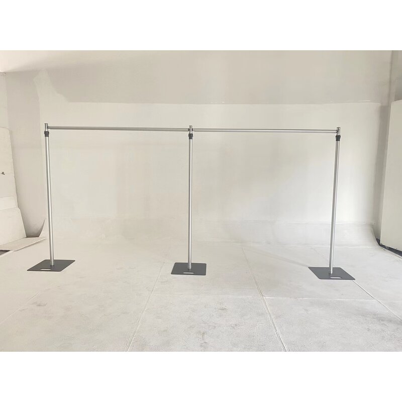 Single Crossbar Stand Factory - OEM Adjustable Backdrop for Wedding Party Photo Booth