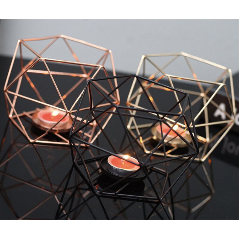 Candle Holder Manufacturer - OEM Hollow Out Metal Iron Votive Tealight Lanterns