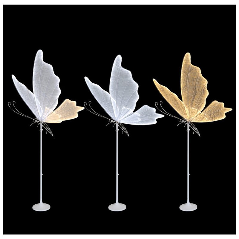 LED Butterfly Light Manufacturer - OEM Wedding Decoration Moving Giant Stand for Party