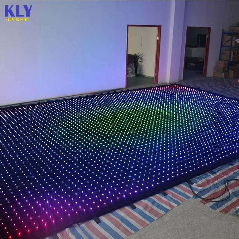 RGB LED Star Curtain Factory - OEM Colorful Programmable Backdrop for DJ Wedding Party