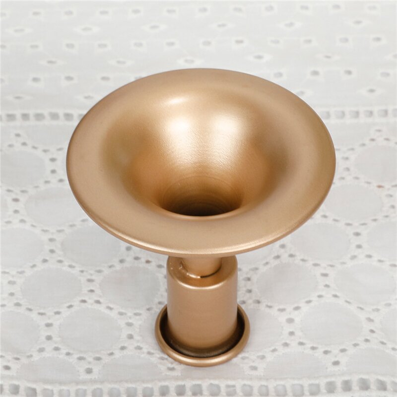 Taper Candlestick Manufacturer - OEM Gold Small Metal Iron Vintage for Table Wedding