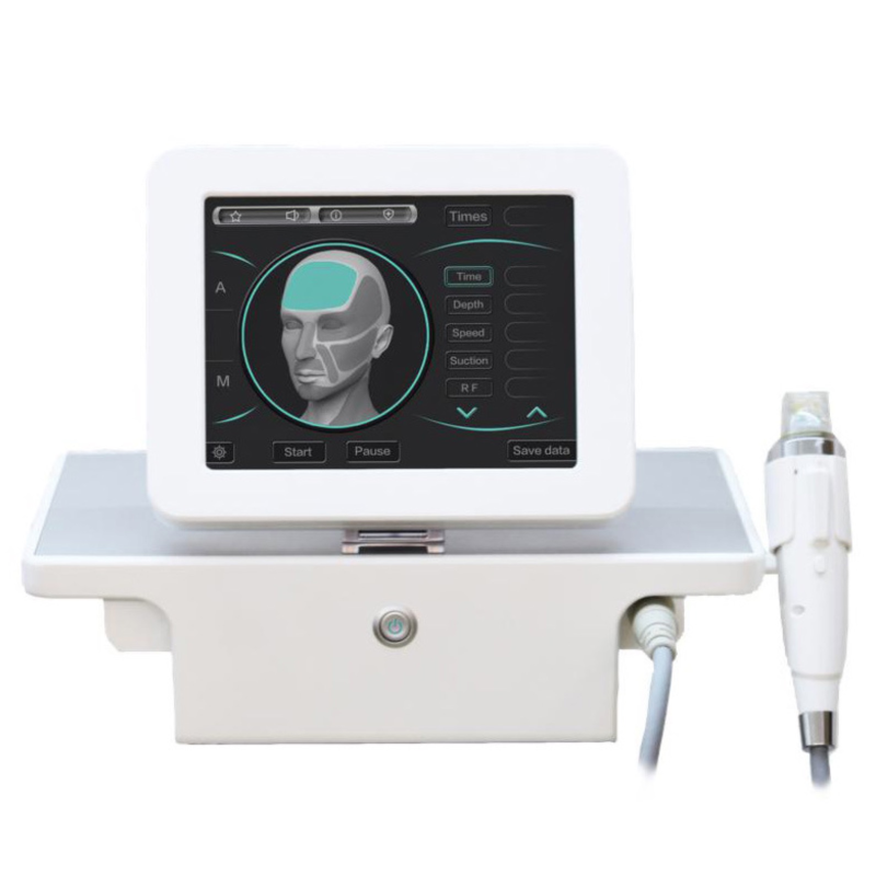 Gold micro needles rf facial rejuvenation and acne nasolabial fold radio frequency machine