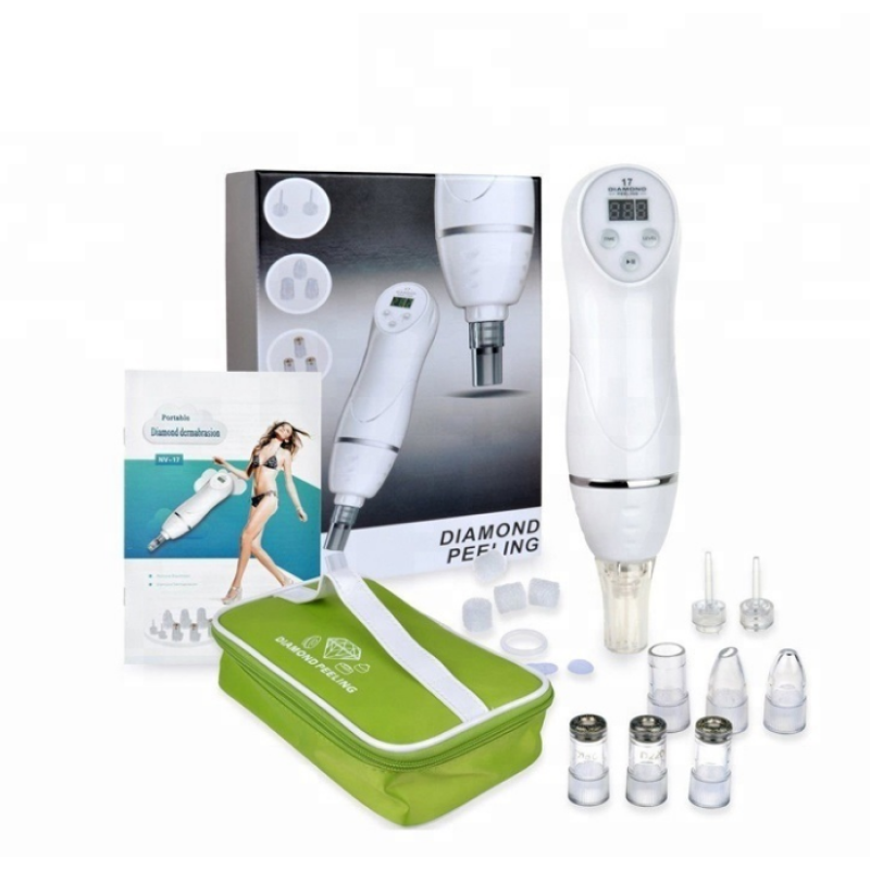Portable Diamond Peeling Blackhead Vacuum Suction Remover  Diamond Machine Skin Cleaner