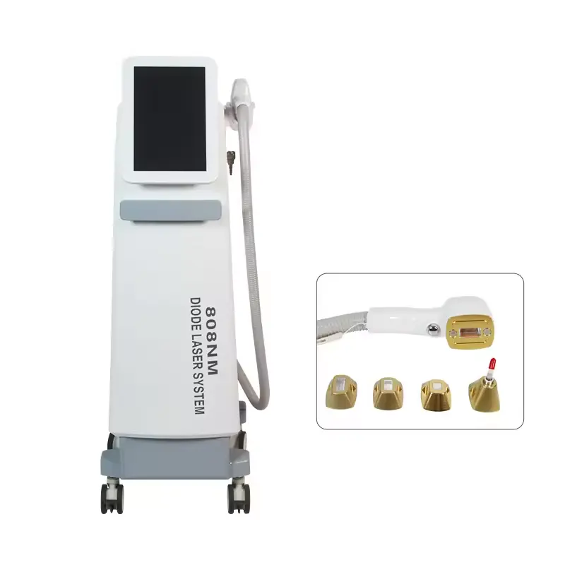 Medical Laser Hair Removal Device 808nm Diode Laser Hair Removal Machine for Permanent Hair Removal