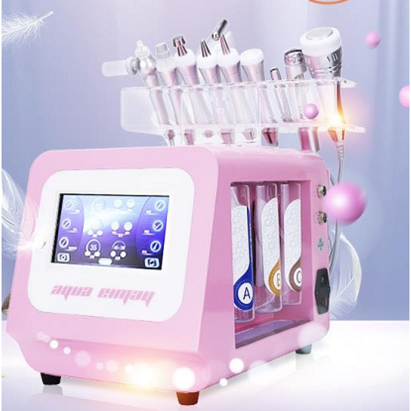2023 Hot Selling Face Cleaning Beauty Device Hydra 9 In1 H202 Oxygen Beauty Machine