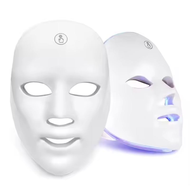 Wireless 7 Colors Led Light Therapy Face Photon Mask Red Led Facial Light Therapy Beauty Mask